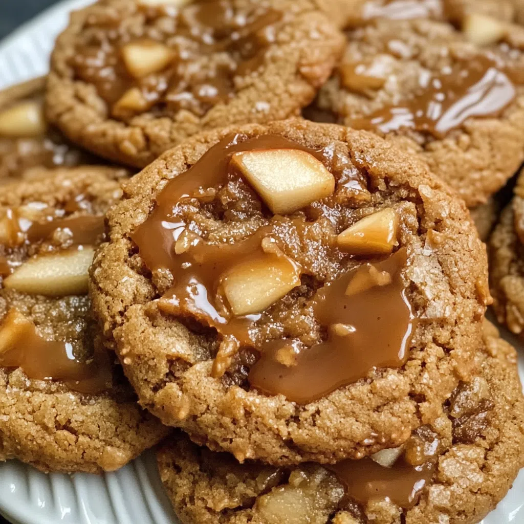 Caramel Apple Cookies