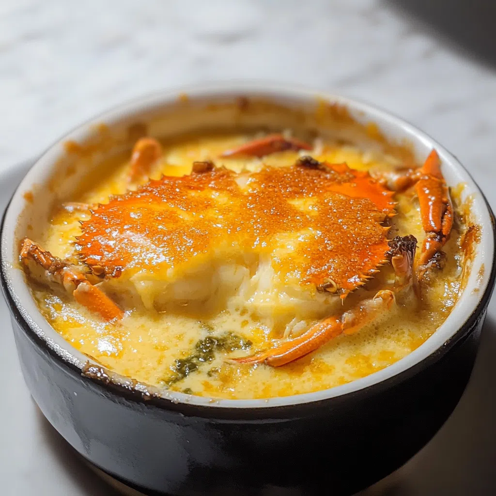 Crab brulee recipe